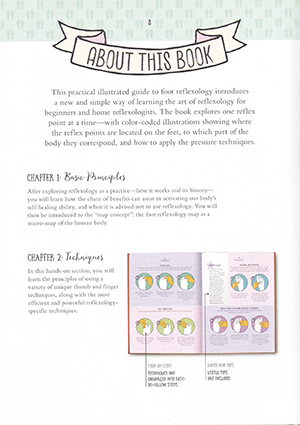 Press Here Hand Reflexology Book Sample Page 1